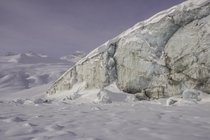 Des Poilus Glacier in Alberta Canada 