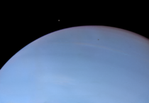 Despina casting its shadow on Neptune