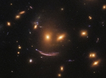 Detail of the galaxy cluster SDSS J 