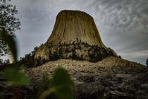 Devils Tower in Wyoming USA 