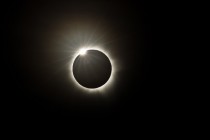 Diamond ring during the total solar eclipse in Queensland 