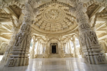 Dilwara Jain Temples in Mount Abu India date between the th and th centuries representing the style of Mru-Gurjara architecture