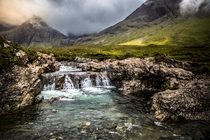 Discovered the Fairy Pools while hiking in Scotland  x-post routdoorScotland