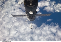 Discovery approaching ISS  Feb 