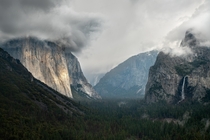 Divine Light Tunnel View Yosemite National Park CA 