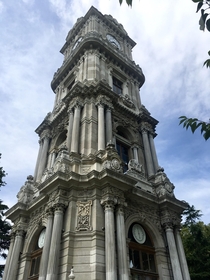 Dolmabahe Clock Tower Istanbul 