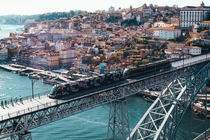 Dom Lus I Bridge in Porto Portugal