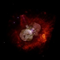 Doomed Star Eta Carinae It will soon go supernova but nobody knows when It is the only star currently thought to emit natural LASER light 