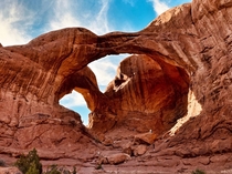 Double Arch Arches National Park Utah   x 