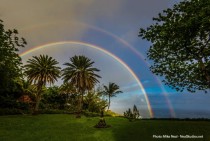 Double Rainbow over Halemano  Hana Hi  