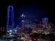 Downtown Dallas at night Photo credit to Zack Brame