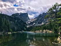 Dream Lake in Rocky Mountain National Park Colorado 
