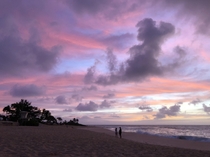 Dreamy sunrise on Oahu