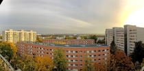 Dresden Germany in autumn Picture taken from my flat