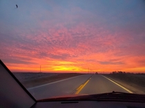 Drive to work yesterday in MO