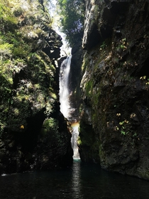 Drove  hours through the mountains of Shikoku Japan to find the islands highest drop - Todoroki Falls 
