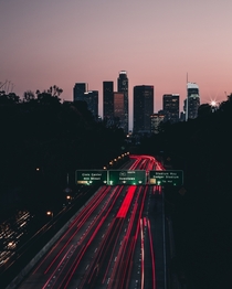 DTLA Overpass Los Angeles California Photo credit to Upal Patel