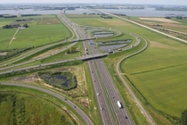 Dutch Highway Interchange Klaverpolder