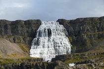 Dynjandi falls Vestfirir Iceland 