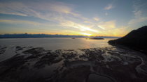 Eagle Beach Sunset Juneau Alaska 