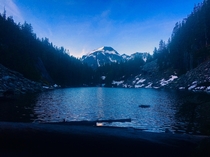 Early Morning in Central Cascades WA 