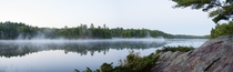 Early morning mist - Spider Lake Ontario 