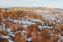 Early mornings in Bryce Canyon National Park Utah 