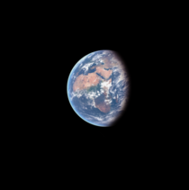 Earth from Apollo  in d