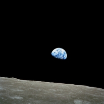 Earth from the Moon -  Apollo 