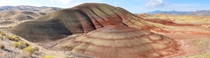 East face painted hills panorama 