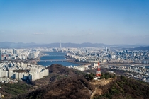 Eastern Seoul Viewed from Namsan 