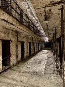 Eastern State Penitentiary this past weekend Total spooky vibes