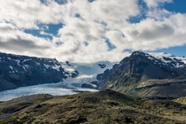 Edge of the Vatnajkull glacier in east Iceland  hedbergphotos