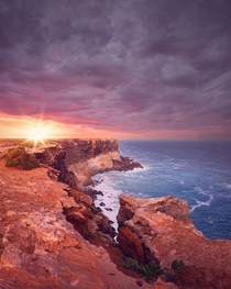 Edge of the world South Australia 