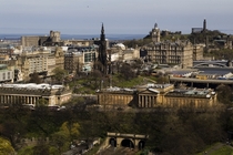 Edinburgh from the Castle 