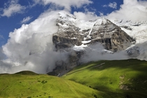 Eiger Switzerland  photo by Pierre Hanquin