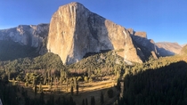 El Capitan Yosemite National Park Picture was taken from Middle Cathedral Rock 