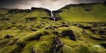 Eldhraun lava field Iceland 