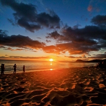 Electric Beach sunsets are ELECTRIC Oahu HI 