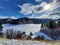 Elk reservoir Hotchkiss Colorado