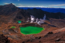 Emerald Lakes New Zealand 
