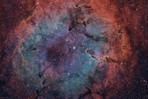 Emission nebula IC  by Neil Fleming Image spans about  light-years 