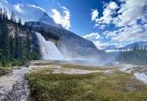 Emperors Falls  Mount Robson Berg Lake Trail British Columbia 