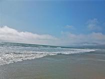 Empty Beach Malibu California 