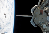 Endeavour Departs ISS - March   