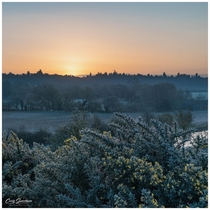 English Sunrise Bedfordshire  x