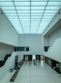 Entrance hall at LWL-Museum for Art and Culture Mnster Germany