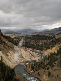 Epic views in Yellowstone  