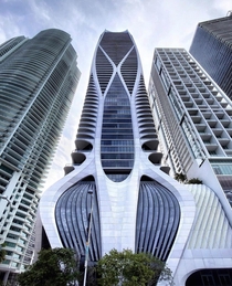 Erected in  and stayed that way Designed by Zaha Hadid Architects