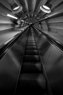 Escalator Atomium Brussels 
